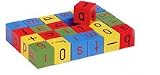 24 Alphabet and Numeric Colourful Blocks
