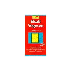 Elsa�, Vogesen 1 : 200 000. RV Karte 9. Stra�enkarte mit Ortsregisterheft.