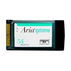 Sonnet Aria extreme Wireless CardBus Adapter Funk-LAN Adapter PCMCIA 2.4 GHz 54 Mbps