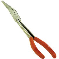 K Tool International KTI51311 11in. 15 degree bent Needle Nose Pliers by K Tool