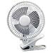 Atlantic Breeze 44552 Light Gray 6" Clip On 2 Speed Fan (ATL44552) Category: Fans