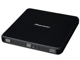 パイオニア USB2.0外付ポータブル DVD-Sマルチドライブ DVR-XD08 英語版