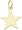 Star, Gold Plated Silver Charm by Rembrandt Charms
