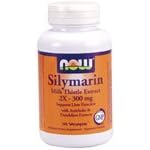 Silymarin 2x by NOW Foods - (300mg - 100 Vegetarian Capsules)