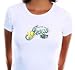 Jesus Softball (In His Name I Play) Cap Sleeve T-Shirt