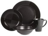Review Nautica 909 145 00 / Nautica Arctic Night 4-Piece Dinnerware Set, Service for 1