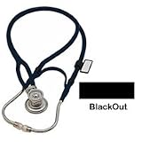 2-in-1 Deluxe Sprague Rappaport Stethoscope by MDF Instruments Direct, BlackOut - 1 Ea