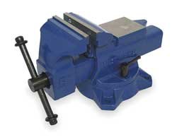 Westward 3FDG7 Bench Vise, Mechanics, 5 In