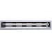 Louvered Plastic Venturi Vent Black