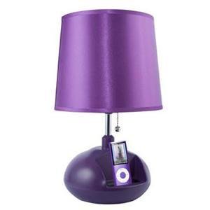 Checkolite iHL 64-Purple Lamp and Speaker System for iPod, Purple