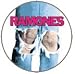 THE RAMONES - Knees - Button / Pin