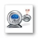 Oregon Scientific RM816PA-S Rotating Projection Atomic Clock, Silver