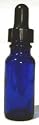 Cobalt Blue Glass Bottles with Droppers 2 Oz - 12 Per Package