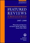 Featured Reviews in Mathematical Reviews: 1997-1999