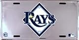 Tampa Bay Rays Chrome License Plate Frame MLB