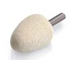 Felt Cone to Eliminate Rough Edges and Massage Nails