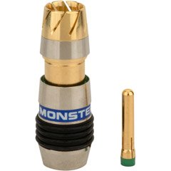 Quicklock&trade; RG6-QUAD Rca Connectors