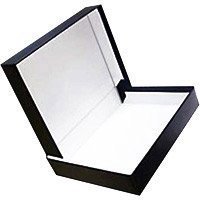Adorama Archival 9 x 12 Clamshell Print Storage Box, Color: Black, 9 1/2 x 12 1/2 x 2