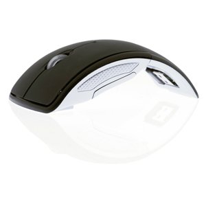 7dayshop Wireless 2.4ghz Foldable Arch Mouse With Mini Usb Receiver Picture