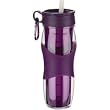 Trudeau Cool Off Hydration Bottle - Purple - 24oz