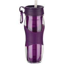 Trudeau Cool Off Hydration Bottle - Purple - 24oz