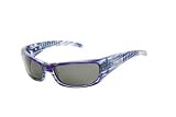 DSO TORQ -Blue Krystal Streak frame Smoke lens by