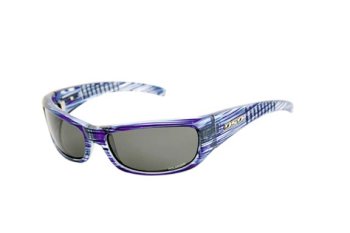 DSO TORQ -Blue Streak frame  Smoke lens - polarized by 