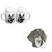 Dachshund, Smooth Large Salt and Pepper Shakers, Porcelain by Rosalinde (4')