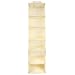 Designer Habitat - Beige Hanging Clothes Organiser for Wardrobes - 6 Pocket Rack/Rail Hanger