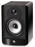 Boston Acoustics A 25 Compact Two-Way 5.25-Inch Woofer Bookshelf Speaker (Each, Gloss Black)