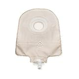 Premier Urostomy Pouch, Pre-Sized Convex Flextend Skin Barrier, with Tape, Transparent, 1/2", 5/Bx, HOL8480