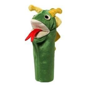 Green Dragon Puppet