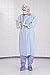 ^Thumbs Up Polyethylene Gowns - X-Large, Blue Min.Order is 1 CS ( 5 box / Case; 75 Each / Case; )