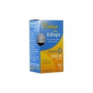Carlson's Vitamin D Drops, 2000 IU
