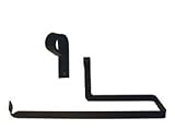 represent Wrought Iron Plain Accented Wall Mount Paper Towel Rack