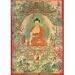 Thanka Print (Acid Free Paper) Depicting Shakyamuni Buddha