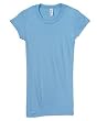 Ladies' Sheer Short Sleeve Longer Length T-Shirt