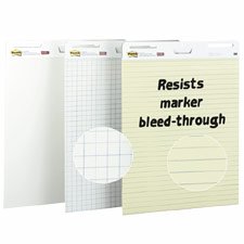 MMM559 Easel Pad,Self-stick,Plain,30 Sheets,25x30,WE