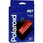 Electronics : Polaroid 667 Instant B/W 2 PK  Film
