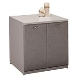 Bush Business Furniture WC14596 White Spectrum Paper - Pewter Series A 30 Inch