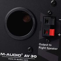 M-Audio AV30 Studiophile AV 30 powered desktop speakers studio monitors powered monitors powered speakers