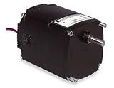 Dayton (Hurst) DC Parallel Shaft TENV Permanent Magnet Gear Motor 245 RPM, 90 Volts DC # 4FM18