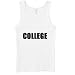 College Women's Tank Top