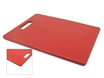 Architec The Gripper 11-Inch by 14-Inch Non-Slip Cutting Board, Red