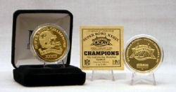 Buy Superbowl Xxxix Champion 24 Kt Gold Overlay Coin by Highland Mint