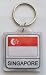Singapore - Country Lucite Key Rings