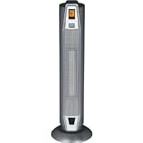 Sunpentown SH-1960B-Ceramic Tower Heater – Silver/ Gray (1500 watts)