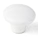 1-1/2" Dia White Ceramic Knob