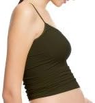 Soft Skin Company - Stretch Softly® Stretch Mark Prevention Set - All Natural - Tank and Shorts Set - To Keep the Moisture on Your Skin - Stretch Softly Black - Small