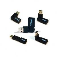 Cables To Go 30501 FlexUSB USB 2.0 A Male to A Female Adapter (Black)
